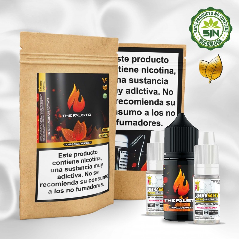 PACK SALES AROMA A TABACO THE FAUSTO